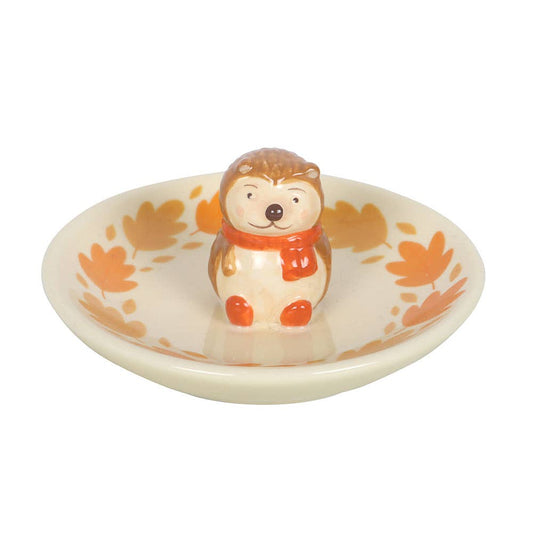 "Autumn Hedgehog" Trinket Dish