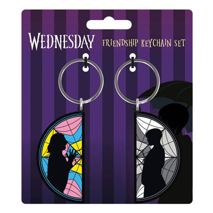 Wednesday Keychains - Window 2-Pack