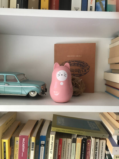 Daruma Rose Cat "Love"