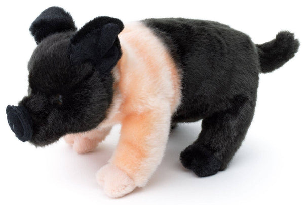 Cochon de selle pêcheur - Jouet en peluche 25 cm (longueur) Uni Toys