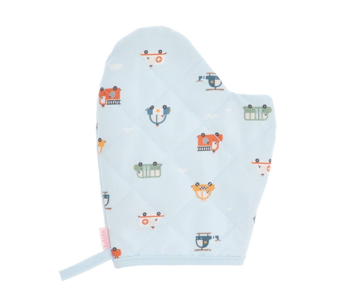 Ensemble tablier et manique Voitures de ville