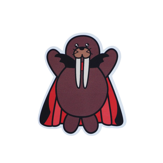 Autocollant morse vampire d'Halloween