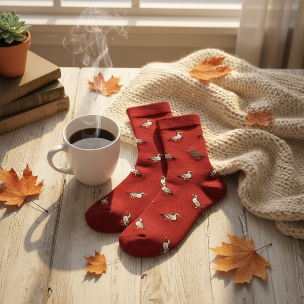 White Duck Socks