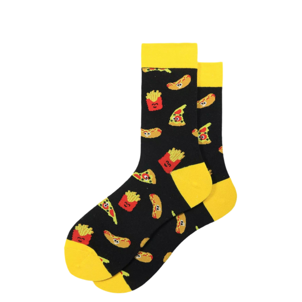 chaussettes fast food mrcol