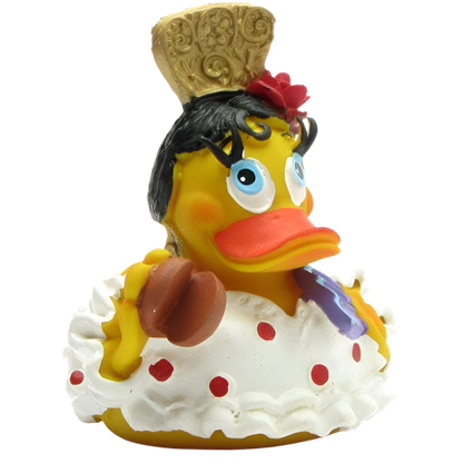 canard flamenco blanc lanco