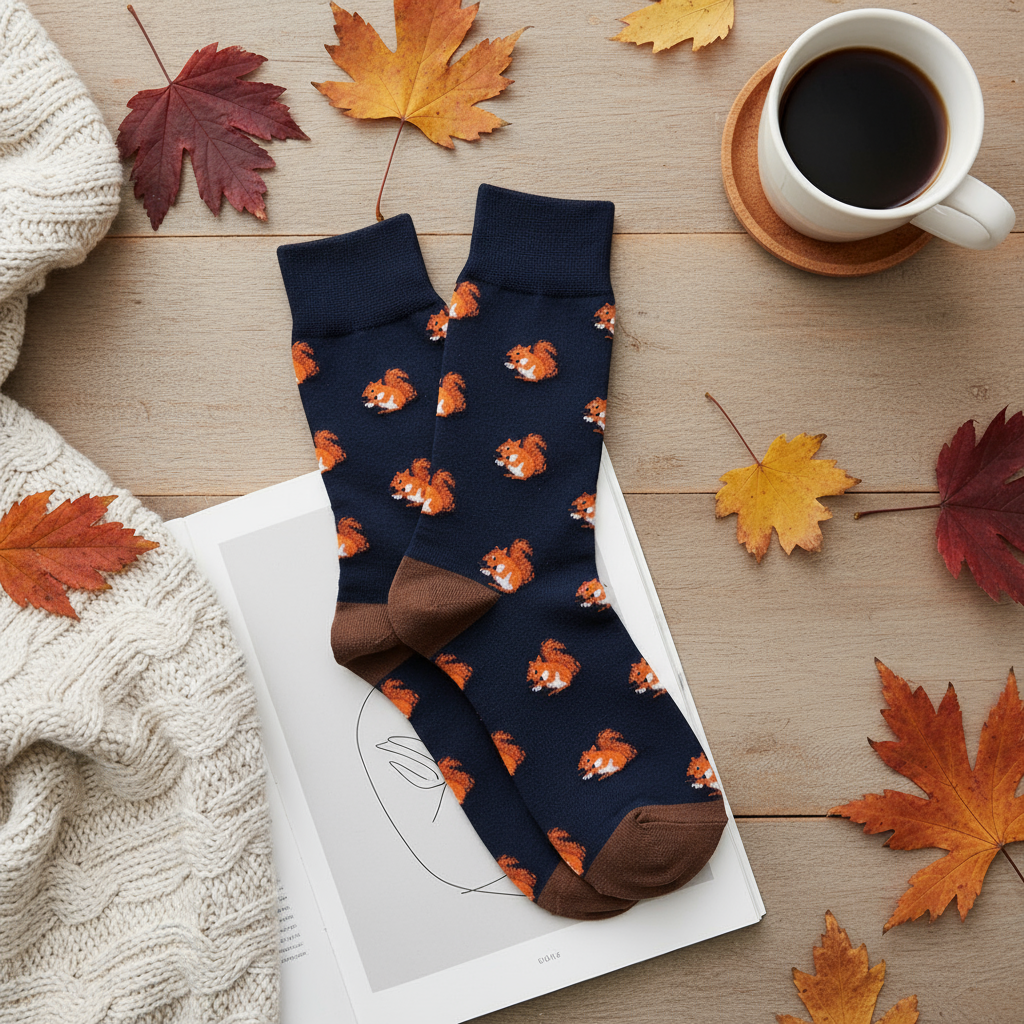 Squirrel Socks