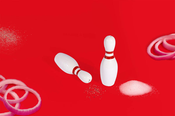 Salt and Pepper Bowling Pins