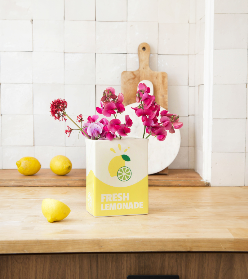 Vase brique de limonade