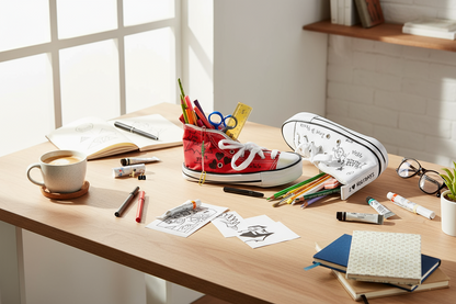 Trousse Chaussure Rouge Donkey Doodle