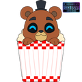 Peluche Freddy Popcorn