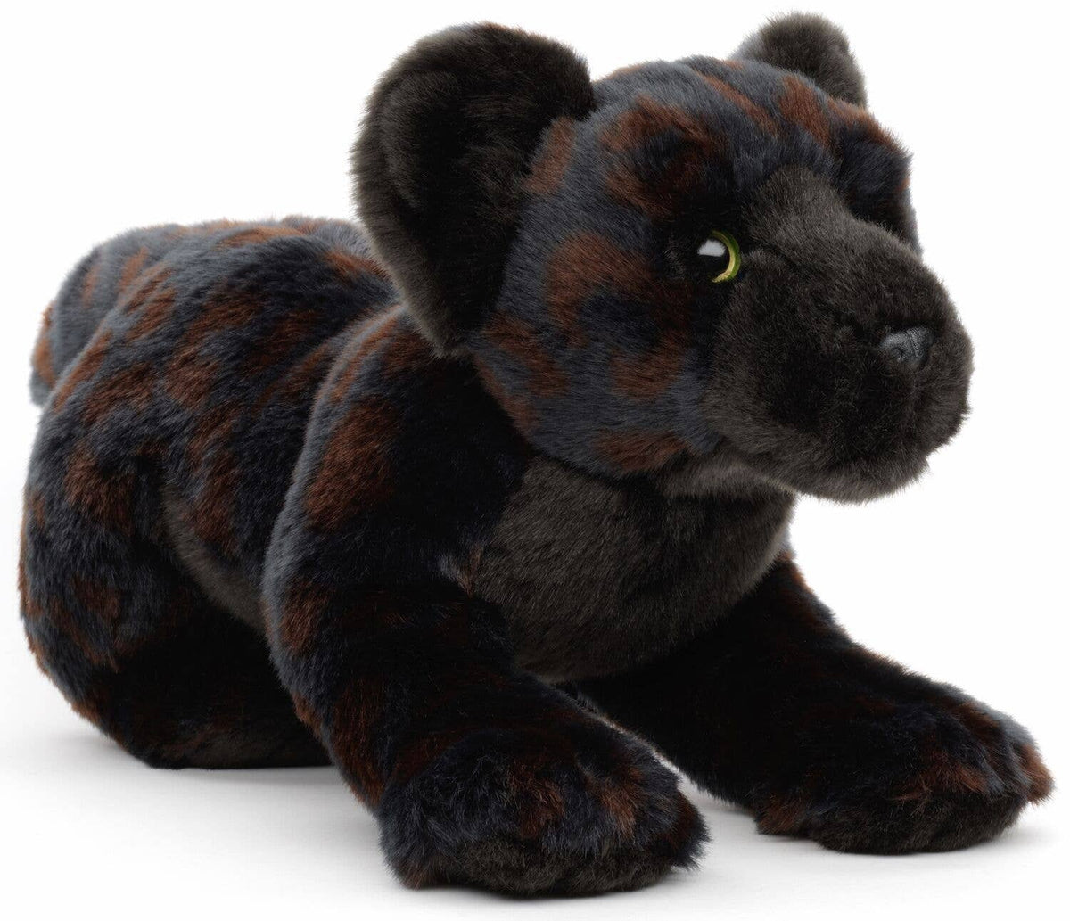 Peluche panthère noire assis