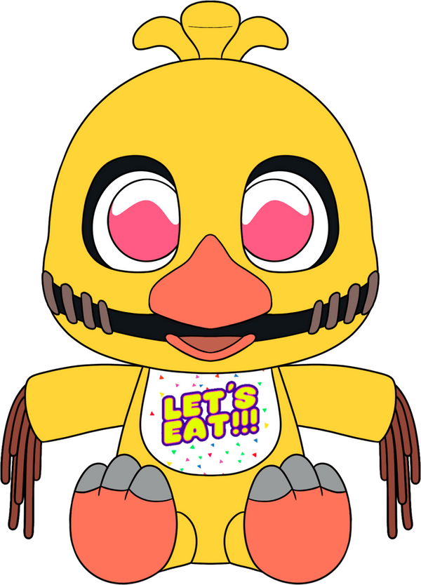Withered Chica Plush (9in)