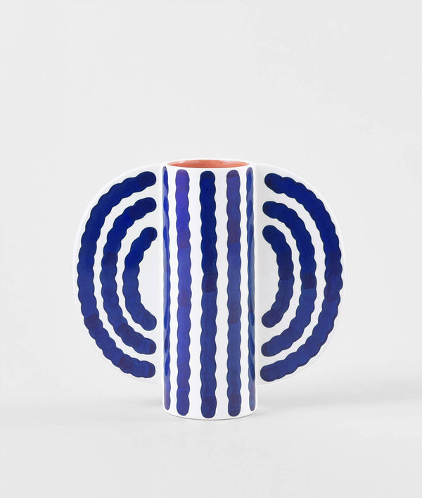 Vase « Petit papillon » - Bleu