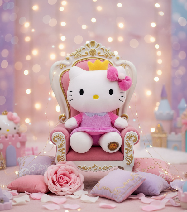 Peluche Hello Kitty Princesse - produit Joy Toy