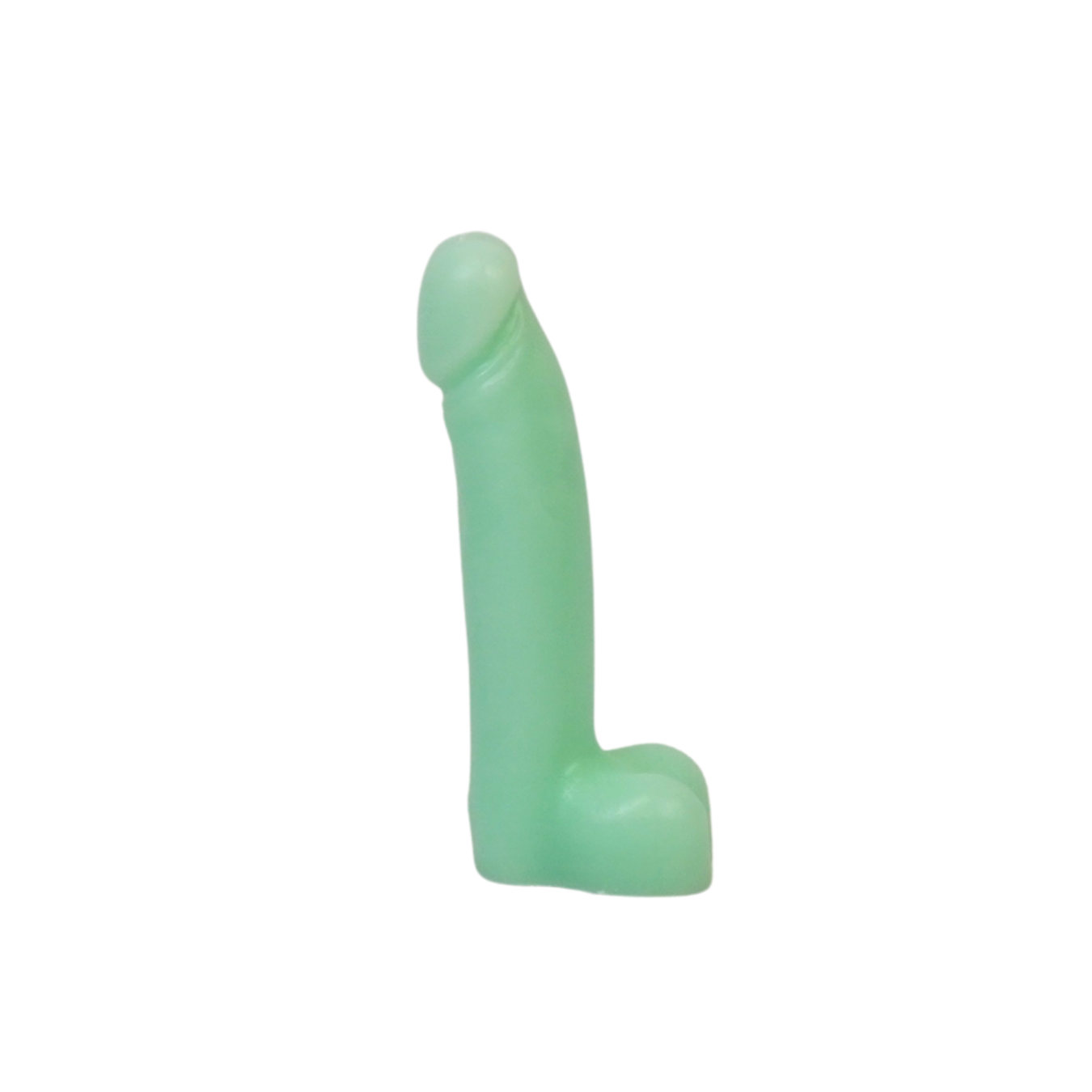 Candle - Dick - Wax - Mint - 160 grams - 7x5.5x17 cm