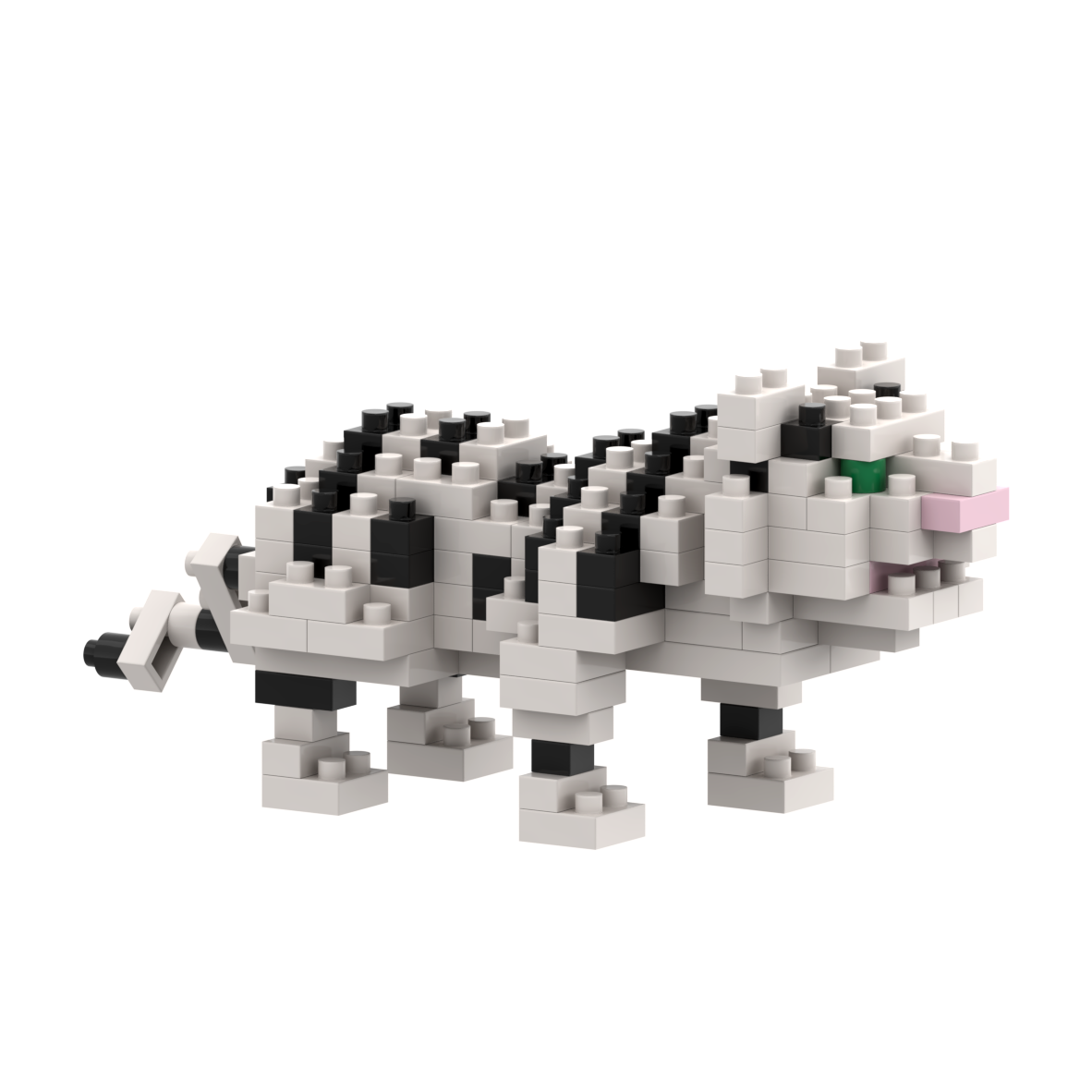 BRIXIES White Tiger