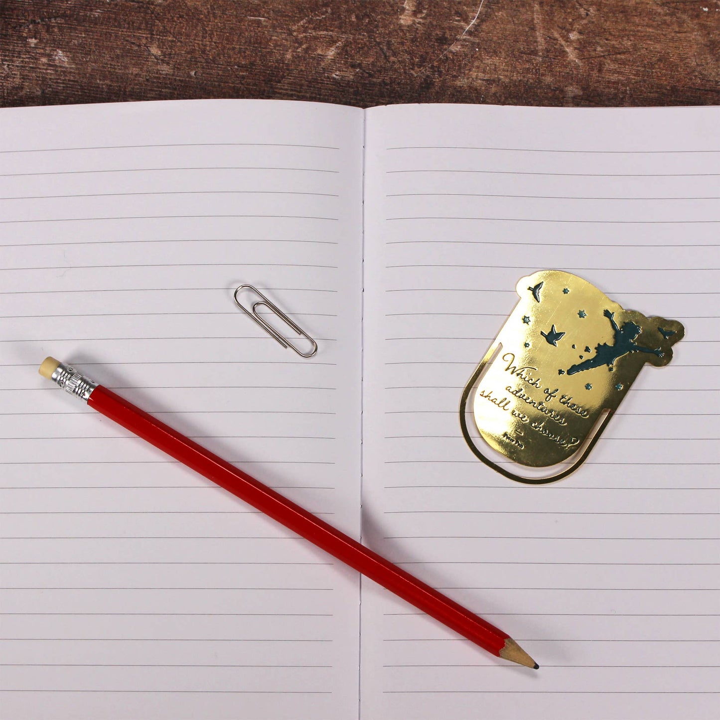 Metal bookmark - GOSH (Neverland)