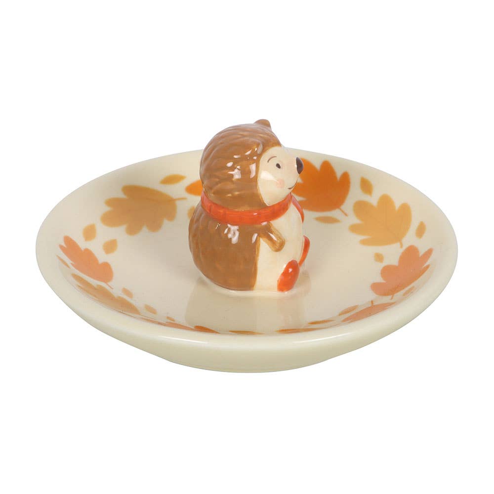 "Autumn Hedgehog" Trinket Dish