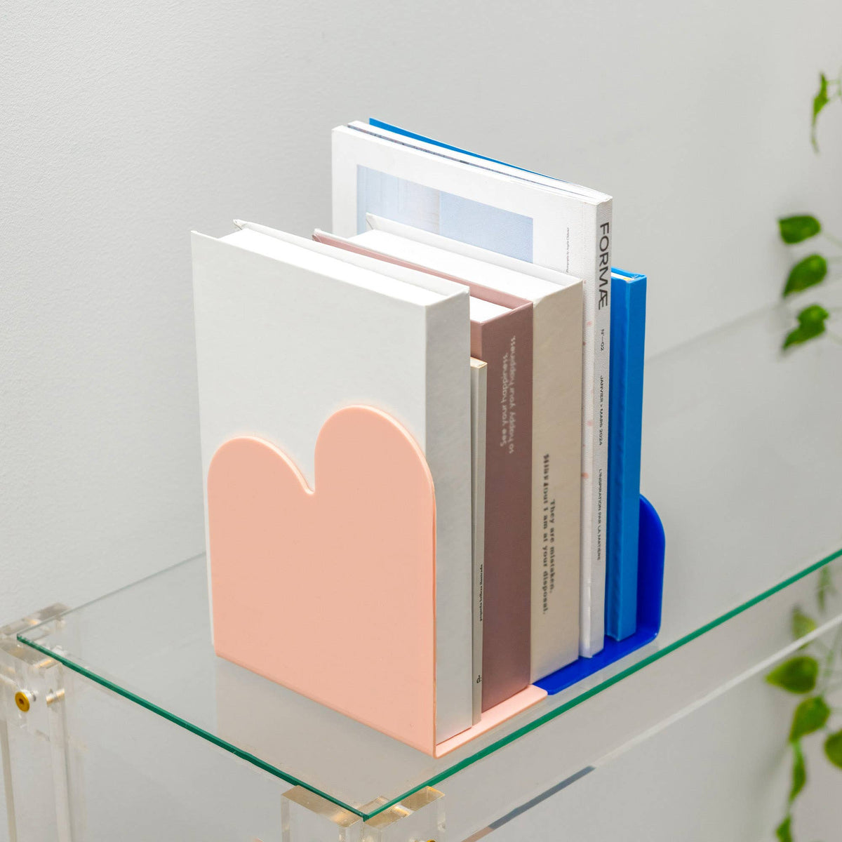 Set of 2 Abstract Bookends