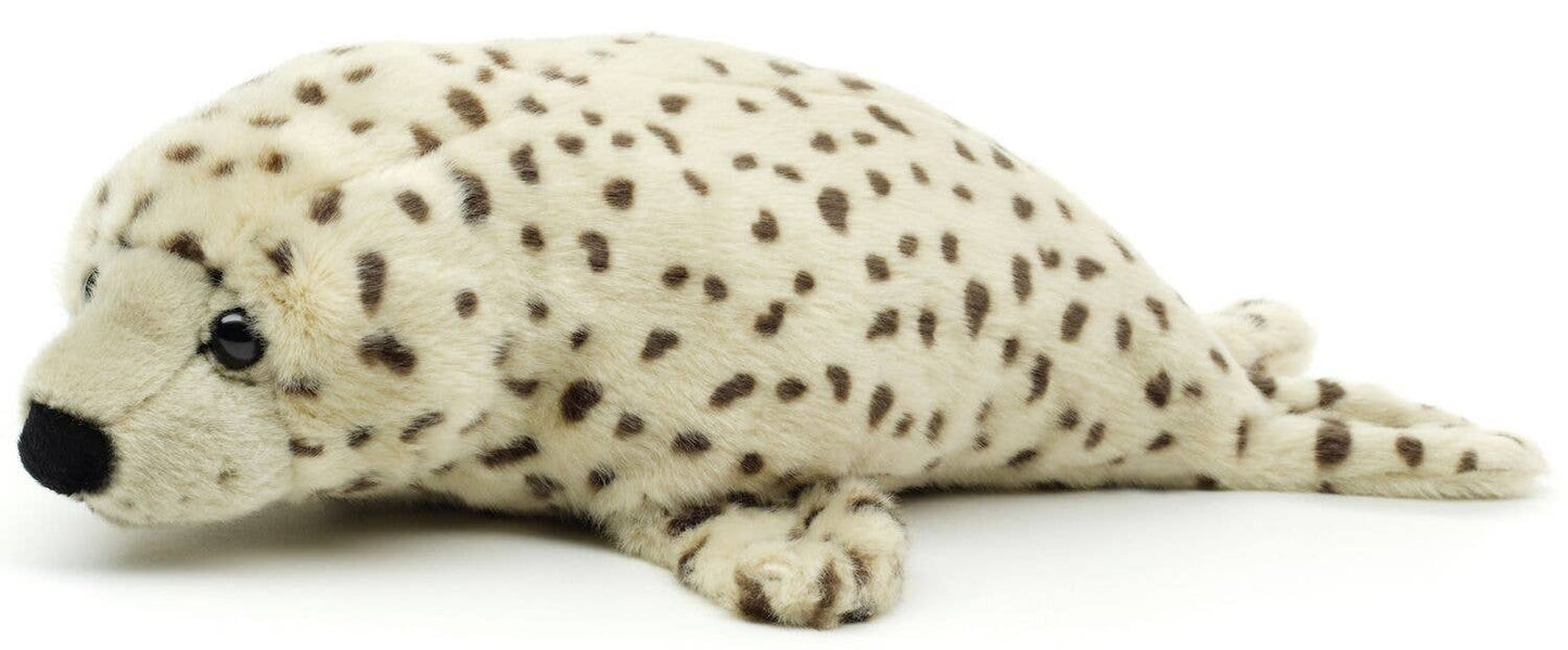 Phoque (à pois gris) - phoque - peluche Uni Toys