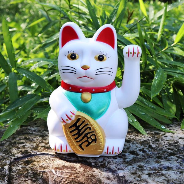 Lucky white cat 15cm