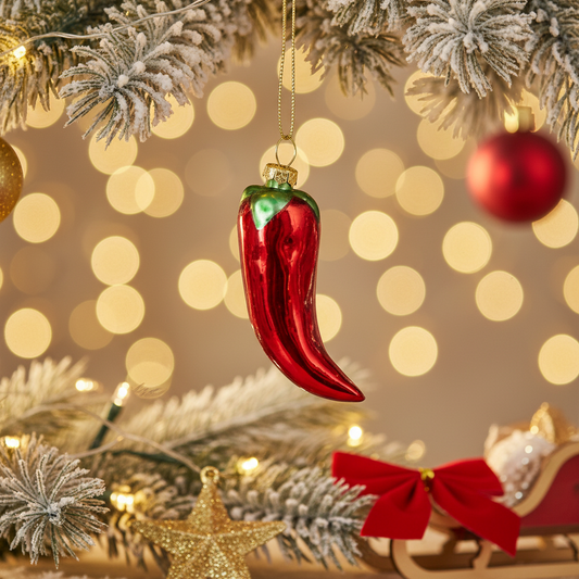 Boule de Noël Piment Mexicain