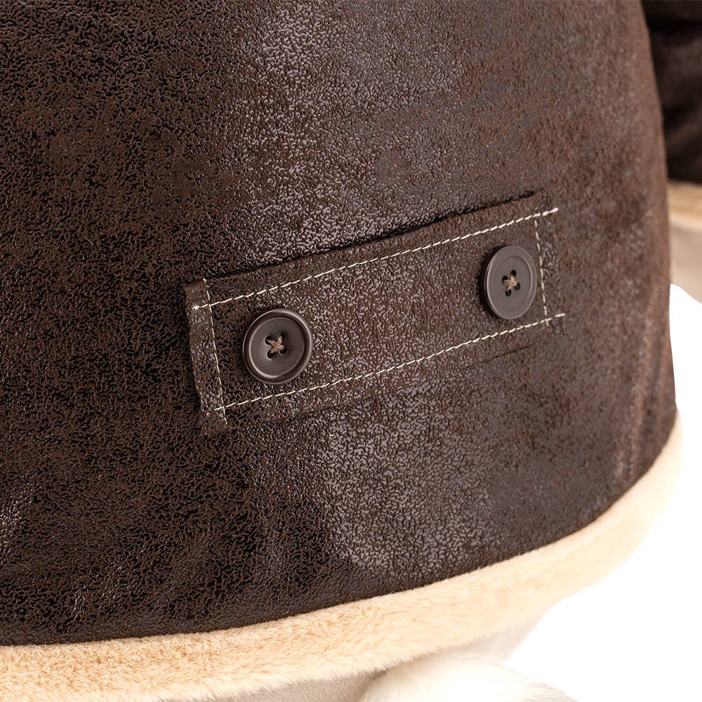 Po the Hippopotamus Plush Toy: Aviator - 30 cm, suitable from 0 months