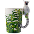 Mug Lémurien avec poignée 3D – 350 ml