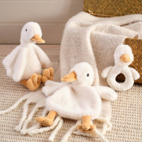 Mabel the Duck Plush Rattle