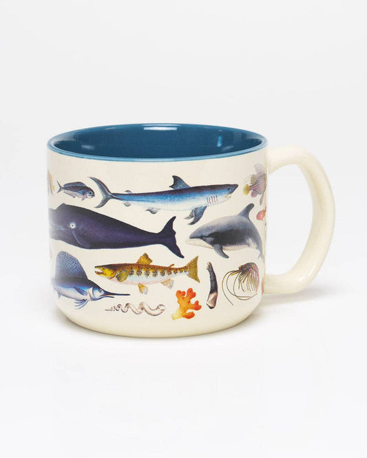 Mug Zoologie marine 440 ml – produit scientifique Cognitive Surplus EU, vue 1