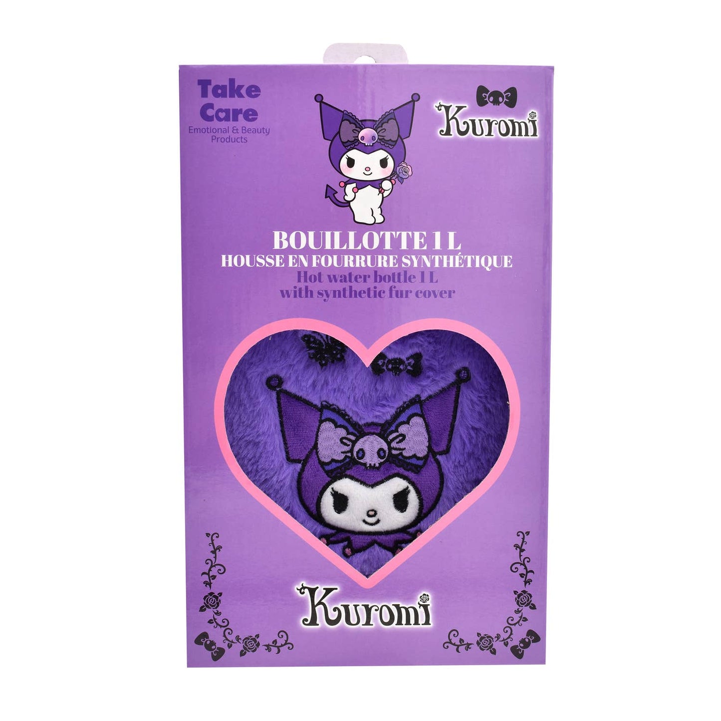 Sanrio plush hot water bottle - Kuromi