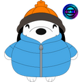 Snoopy Puffer Jacket Plush Keychain