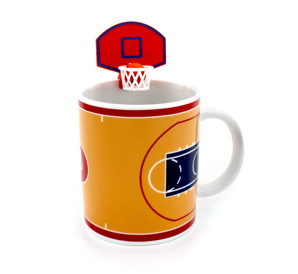 Mug avec Panier de Basketball