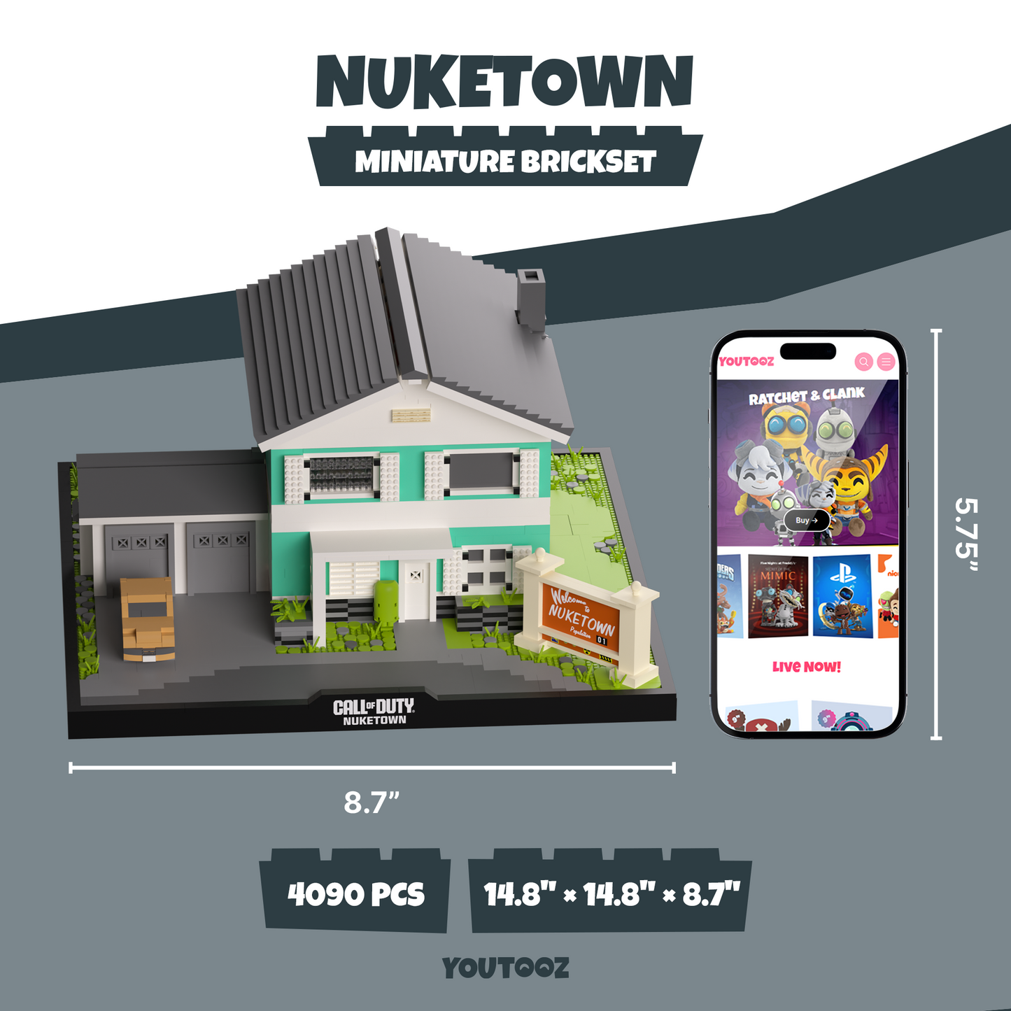 Nuketown Brickset