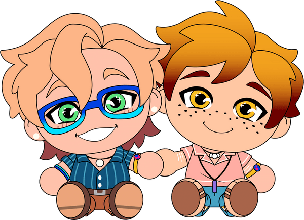 Peluche Tommy and Luke 9 pouces – Youtooz Collectibles