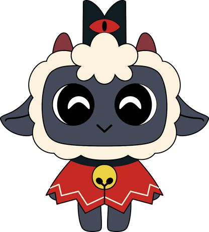 The Lamb Keychain (5in)