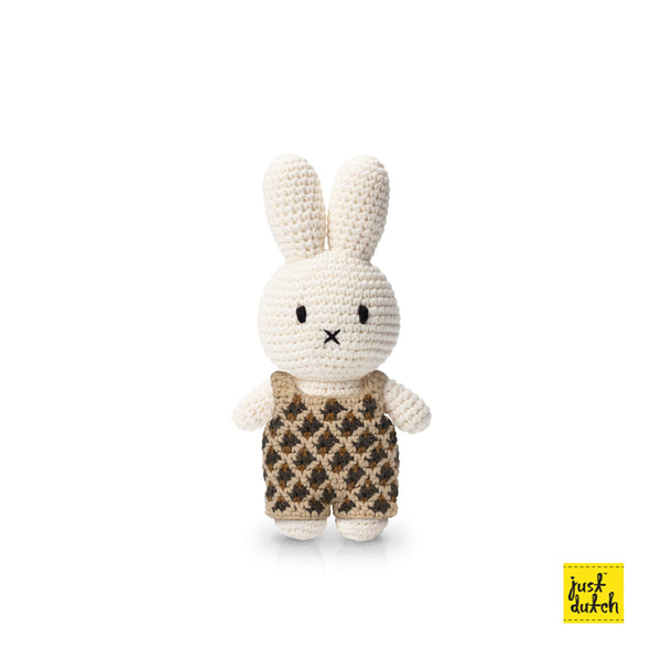 Peluche en Crochet Lapin Miffy - Salopette Multicolore
