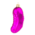 Boule de Noël Cornichon Rose