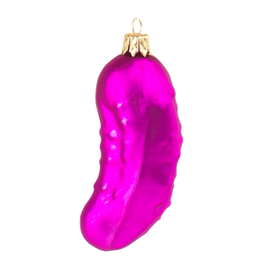Pink Pickle Christmas Ball