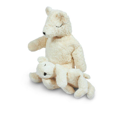 Petit ours polaire en peluche