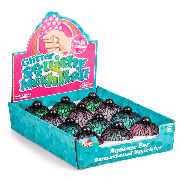 Sparkly fluffy mesh ball
