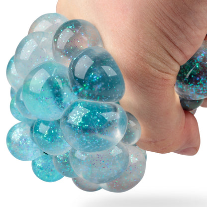 Sparkly fluffy mesh ball