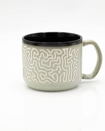 Mug Sculptée à la Main en Forme de Corail Cérébral de (430 ml) – produit scientifique Cognitive Surplus EU, vue 1