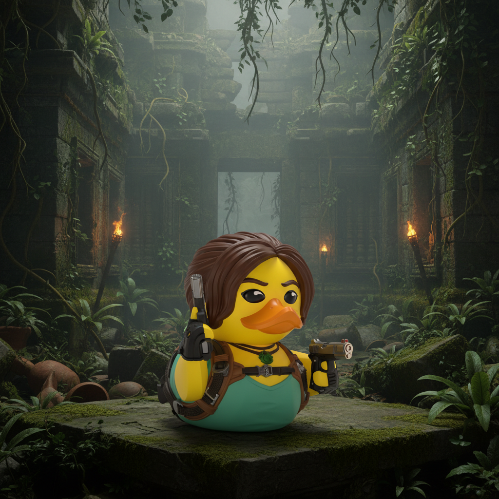 Canard Tomb Raider: Lara Croft 30th Anniversary TUBBZ (Collector's Edition)
