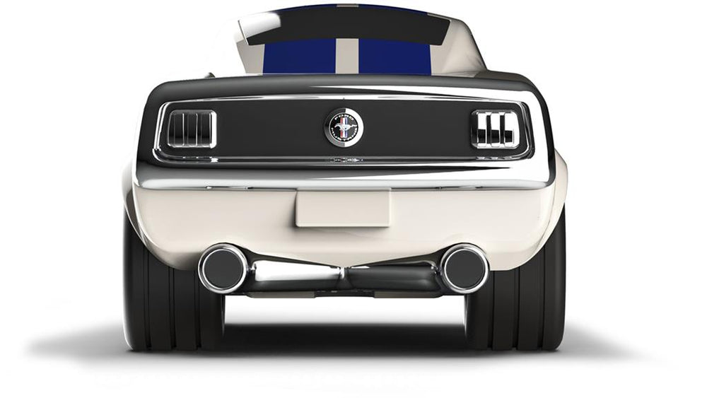 Voiture Ford Mustang Blanc Ivoire - Baghera