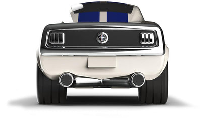 Voiture Ford Mustang Blanc Ivoire - Baghera