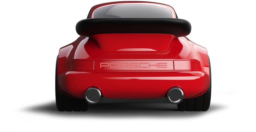 Red Porsche 911 Car - Baghera