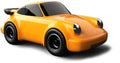 Voiture Porsche 911 Jaune - Baghera