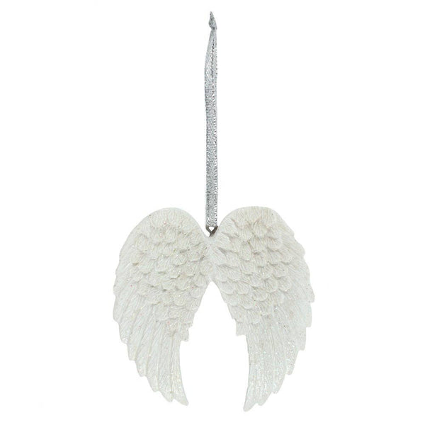 Sequined Angel Wings Hanging Decoration