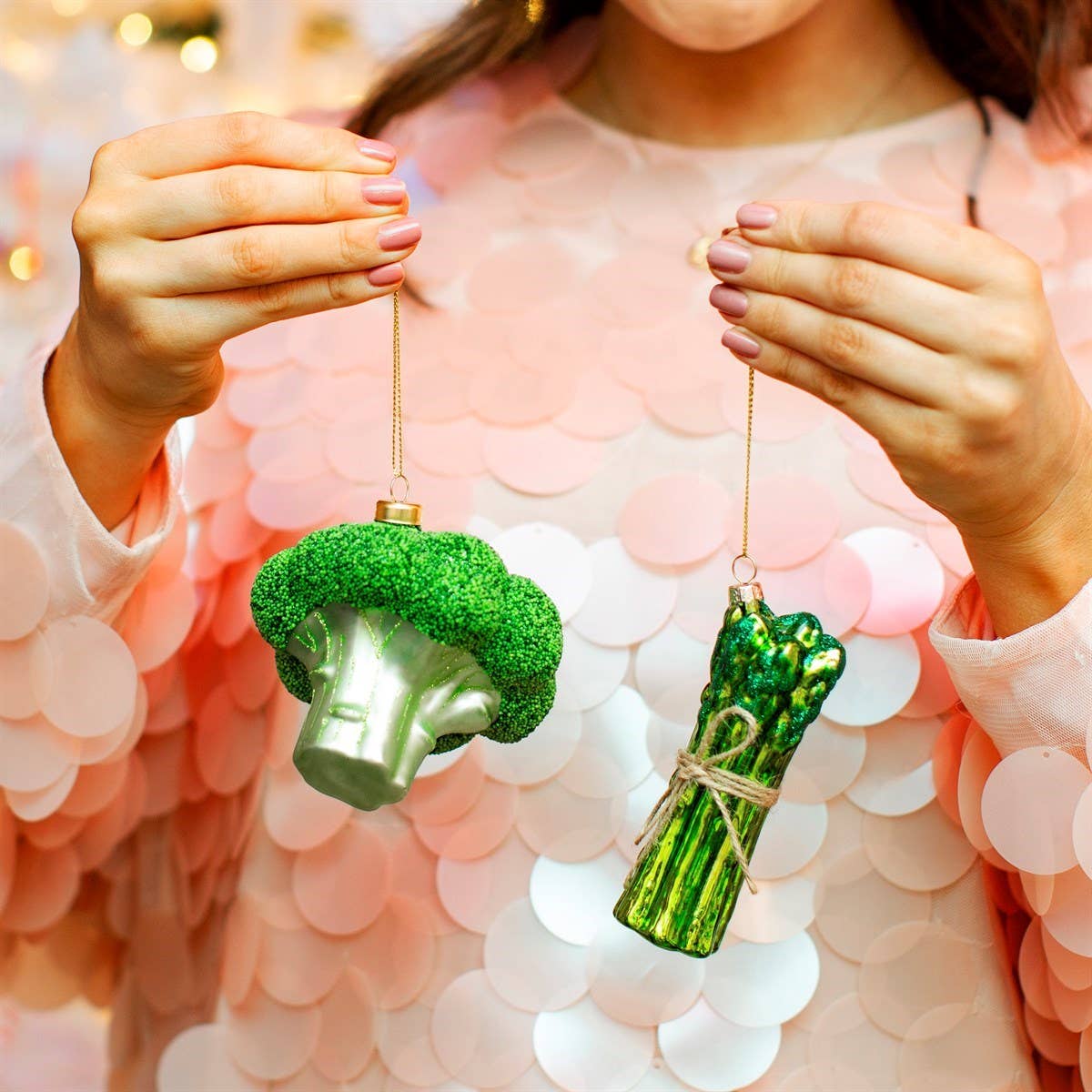 Broccoli Christmas bauble
